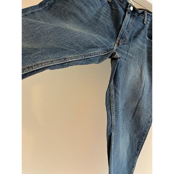 Vintage Levi’s 559 Made in Mexico Relaxed Straight Jeans Dark Blue Size 36X30 JJ - Picture 8 of 11